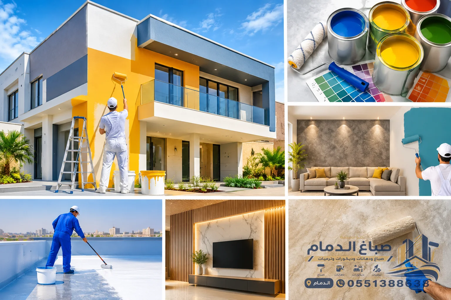 اصباغ الدمام